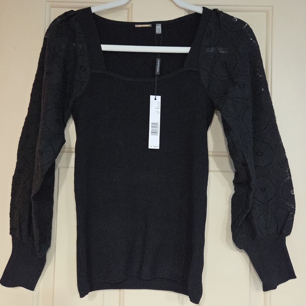 Elie Tahari Black Sweater